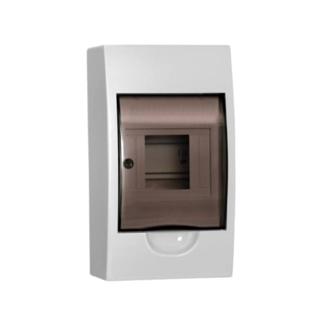 Корпус пласт. ЩРН-П- 4 мод. 1ряд навісний 150х140х100 IP41 УЕК